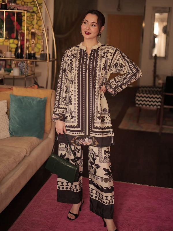 HANIA AMIR DIGITAL PRINT 2PC