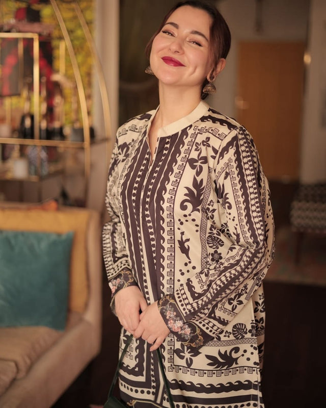 HANIA AMIR DIGITAL PRINT 2PC