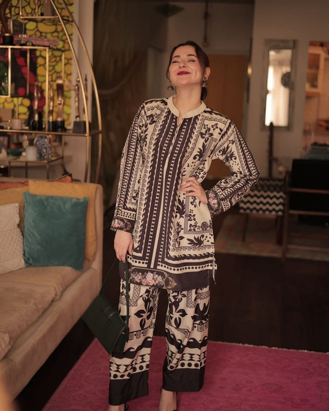 HANIA AMIR DIGITAL PRINT 2PC
