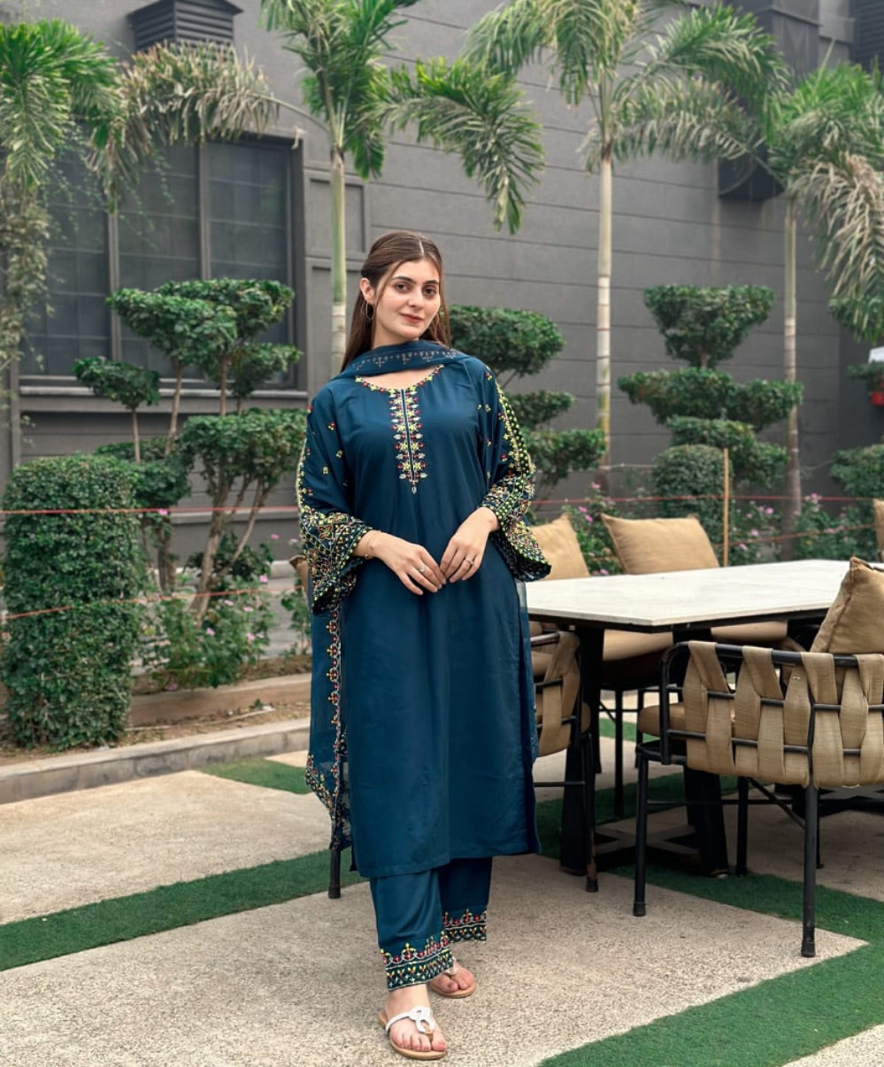 Adaab lawn 3pc