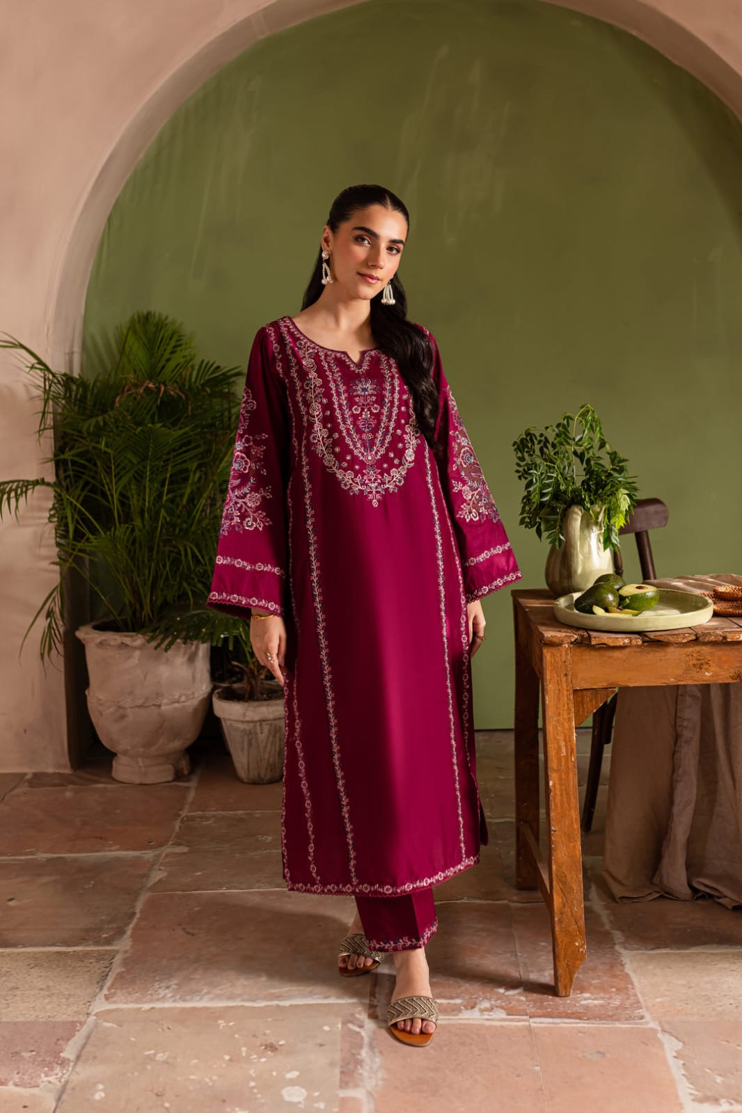 ZEENAT EMBROIDERY 2PC