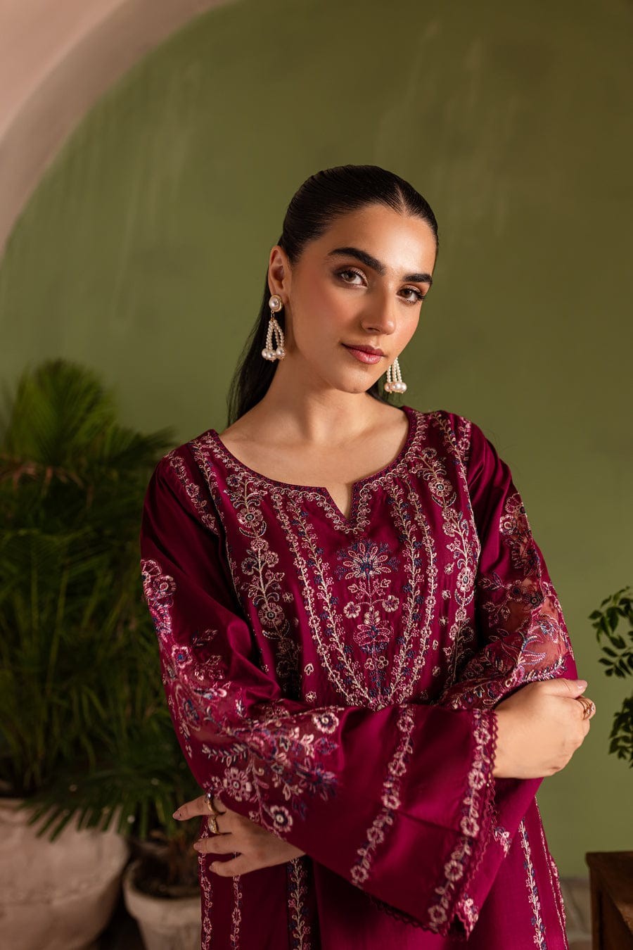 ZEENAT EMBROIDERY 2PC