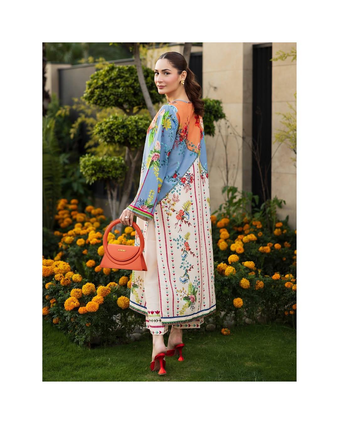 Azmin digital print 2pc